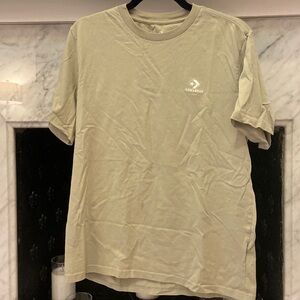 Converse sage Green t shirt. Size L